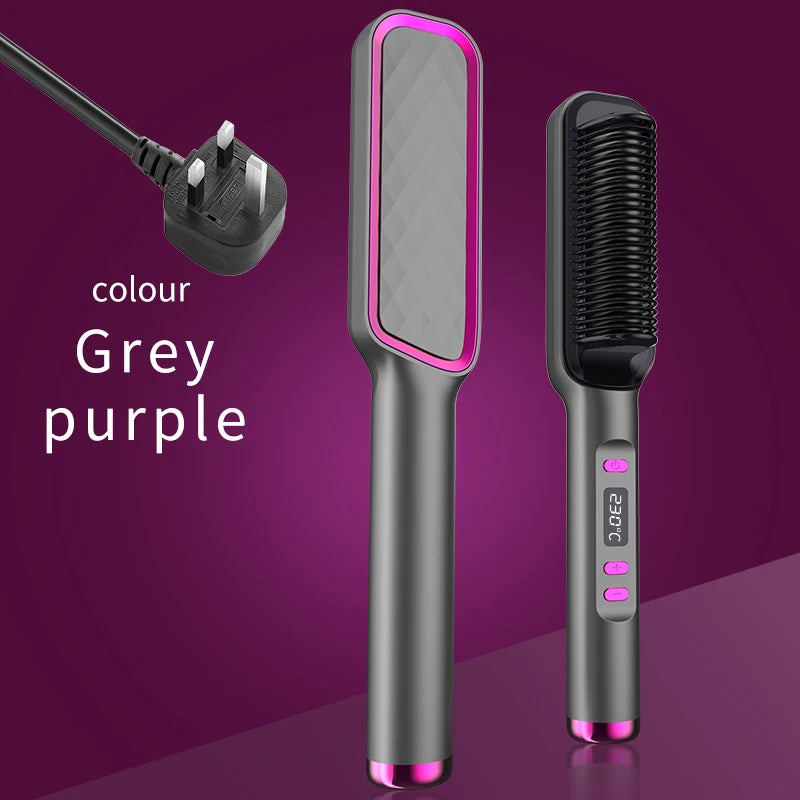 Brosse lissante anti brûlures